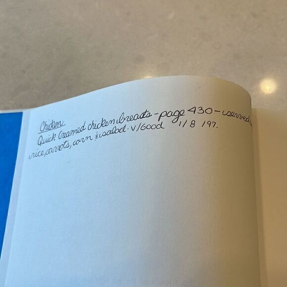 Joy of cooking cookbook Rombauer and Becker built-in book marker rare. - Picture 5 of 6